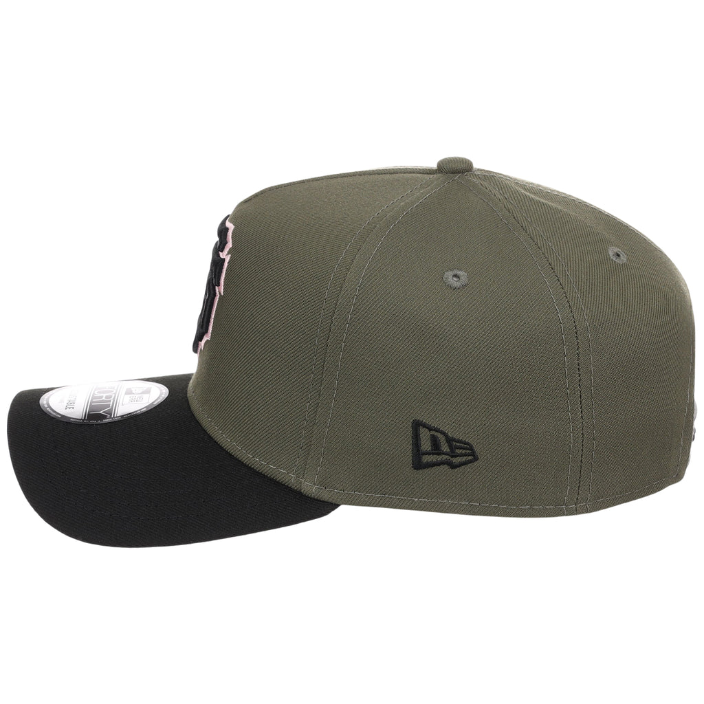 San Francisco Giants MLB Olive x Black & Pink FASHION CORE New Era 9FORTY A-Frame