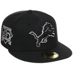 Detroit Lions NFL Liquid Titanium New Era 59FIFTY