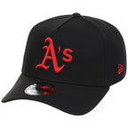 Oakland Athletics MLB Black x Red FASHION CORE New Era 9FORTY A-Frame