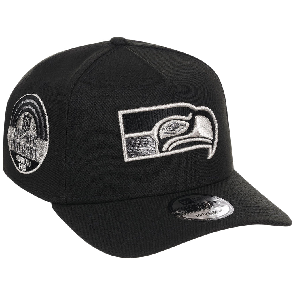 Seattle Seahawks NFL Liquid Titanium New Era 9FORTY