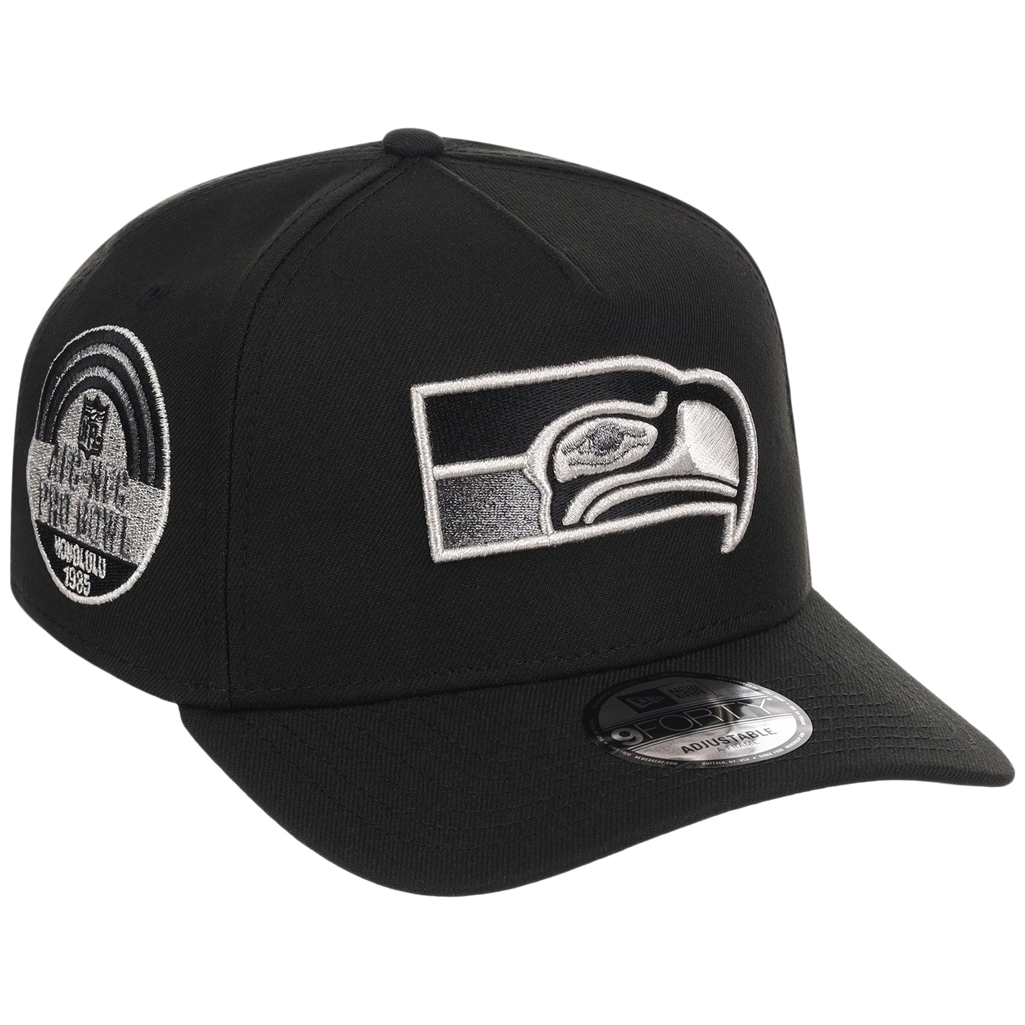 Seattle Seahawks NFL Liquid Titanium New Era 9FORTY