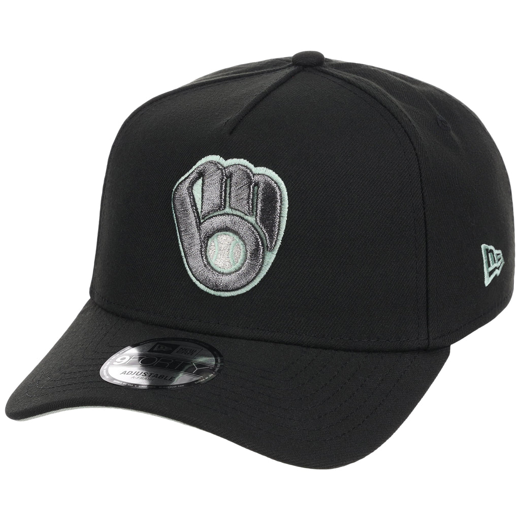 Milwaukee Brewers MLB Alpine Snow New Era 9FORTY A-Frame