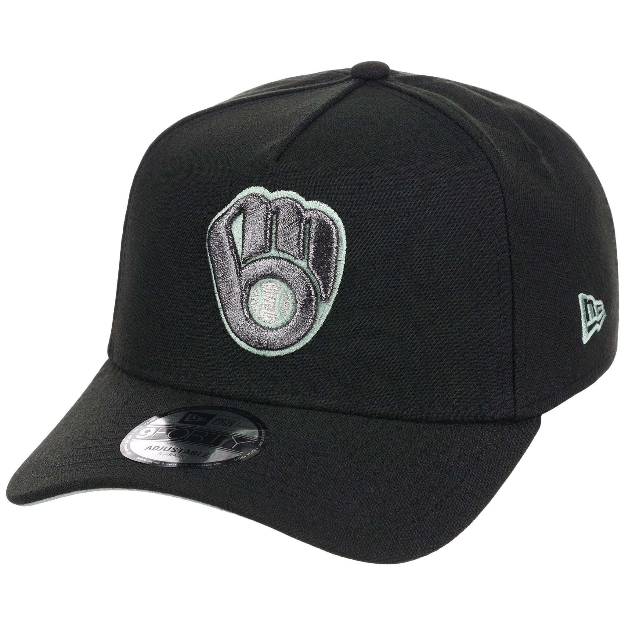 Milwaukee Brewers MLB Alpine Snow New Era 9FORTY A-Frame