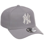 New York Yankees MLB Gray x White FASHION CORE New Era 9FORTY A-Frame