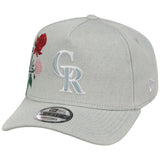 Colorado Rockies MLB Denim Flower New Era 9FORTY