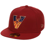 Arizona Diamondbacks Phoenix Crown the City New Era 59FIFTY (Red/Red)