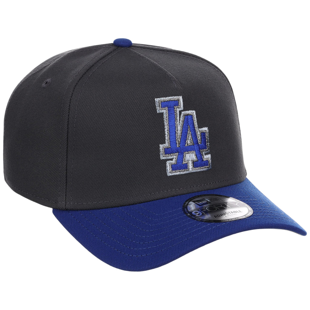 Los Angeles Dodgers MLB Graphite x Royal FASHION CORE New Era 9FORTY A-Frame