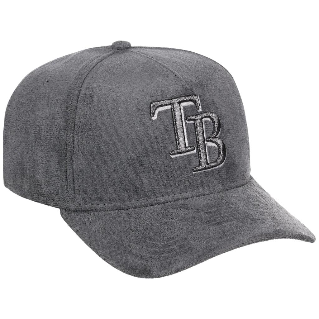 Tampa Bay Rays MLB Gray x Suede FASHION CORE New Era 9FORTY A-Frame