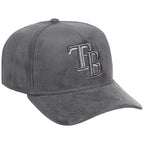 Tampa Bay Rays MLB Gray x Suede FASHION CORE New Era 9FORTY A-Frame