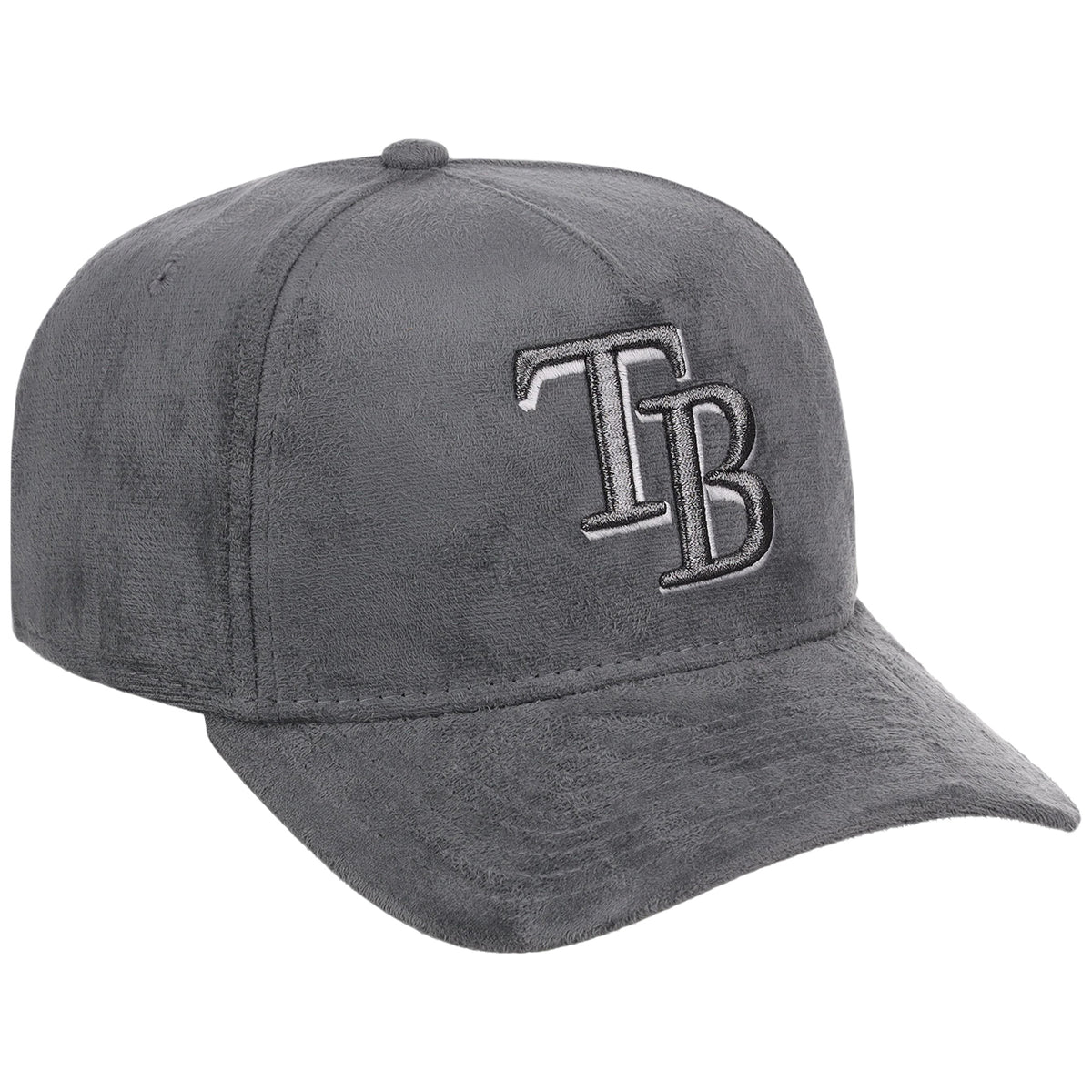 Tampa Bay Rays MLB Gray x Suede FASHION CORE New Era 9FORTY A-Frame