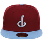 Philadelphia Phillies MLB Flipmode 2.0 New Era 59FIFTY (Cardinal/Sky/Gray)