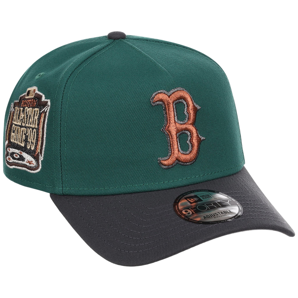 Boston Red Sox MLB Emerald Graphite New Era 9FORTY