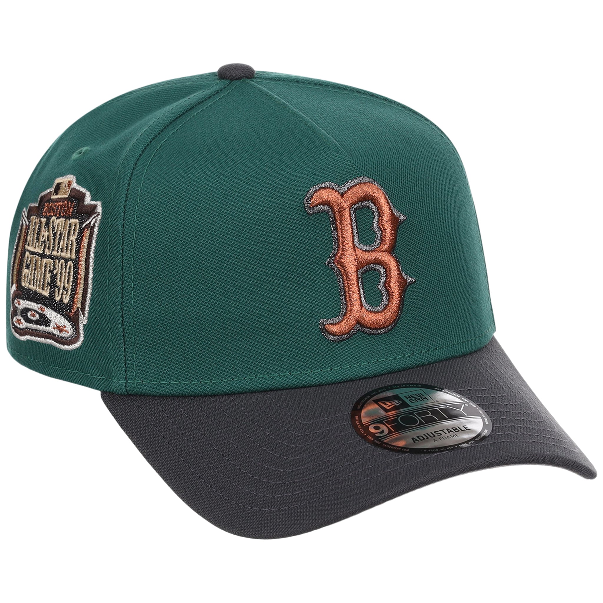 Boston Red Sox MLB Emerald Graphite New Era 9FORTY