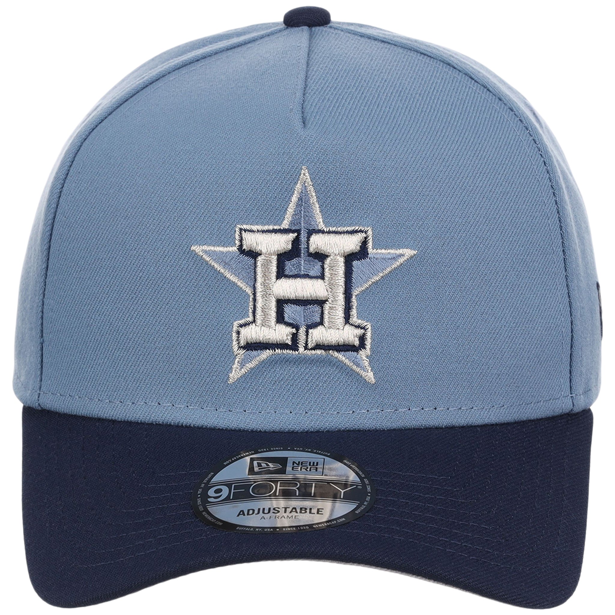 Houston Astros MLB Faded Blue x Navy FASHION CORE New Era 9FORTY A-Frame