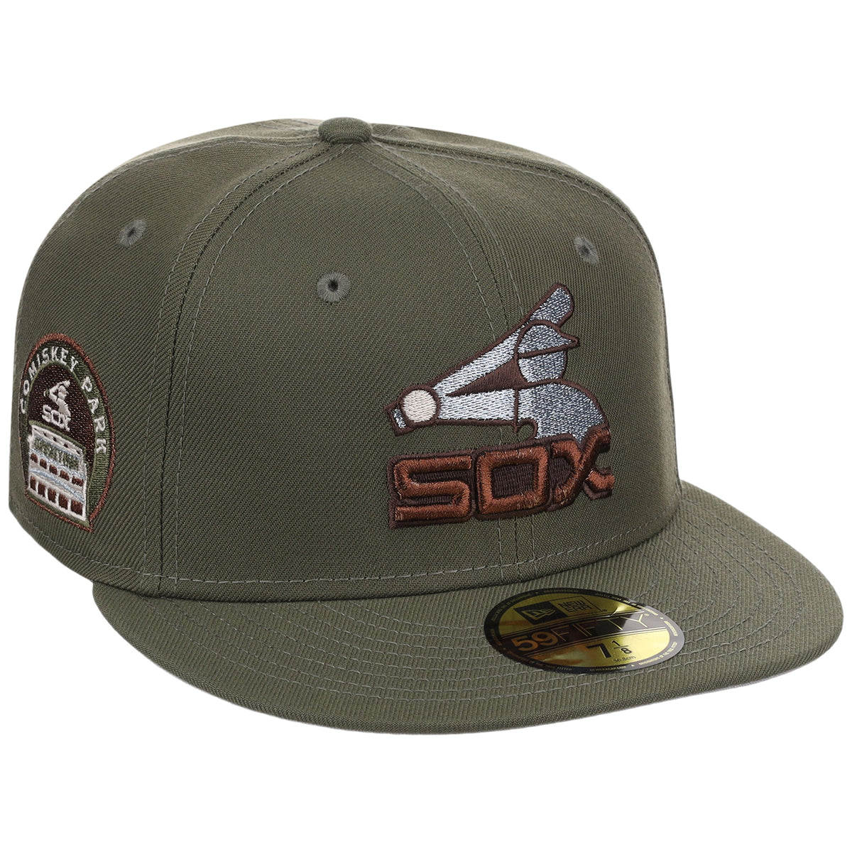 Chicago White Sox MLB Olive Alloy New Era 59FIFTY