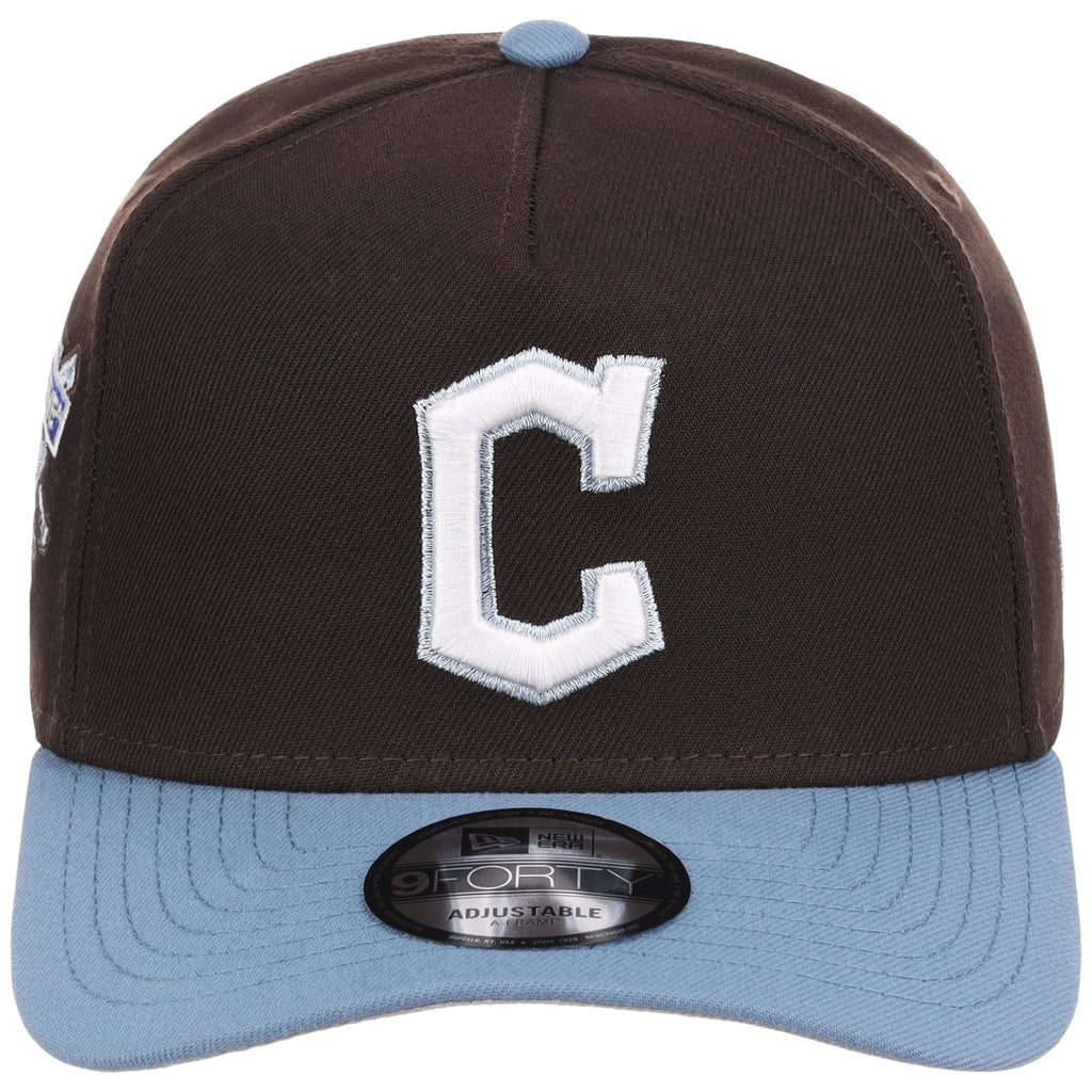 Cleveland Guardians MLB Driftwood Fade New Era 9FORTY A-Frame
