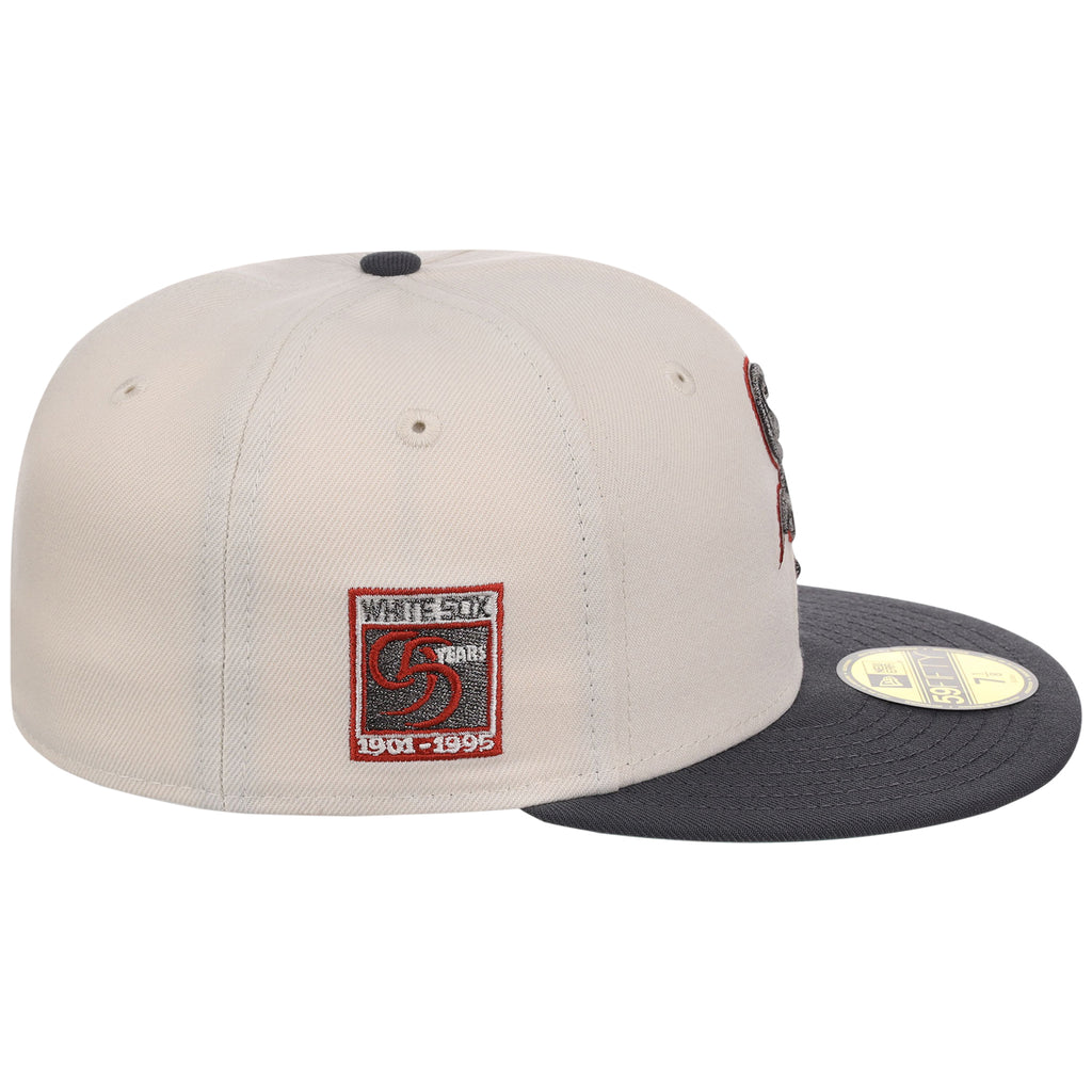 Chicago White Sox MLB Cream x Graphite New Era 59FIFTY – 3