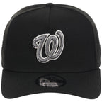 Washington Nationals MLB Liquid Titanium New Era 9FORTY A-Frame