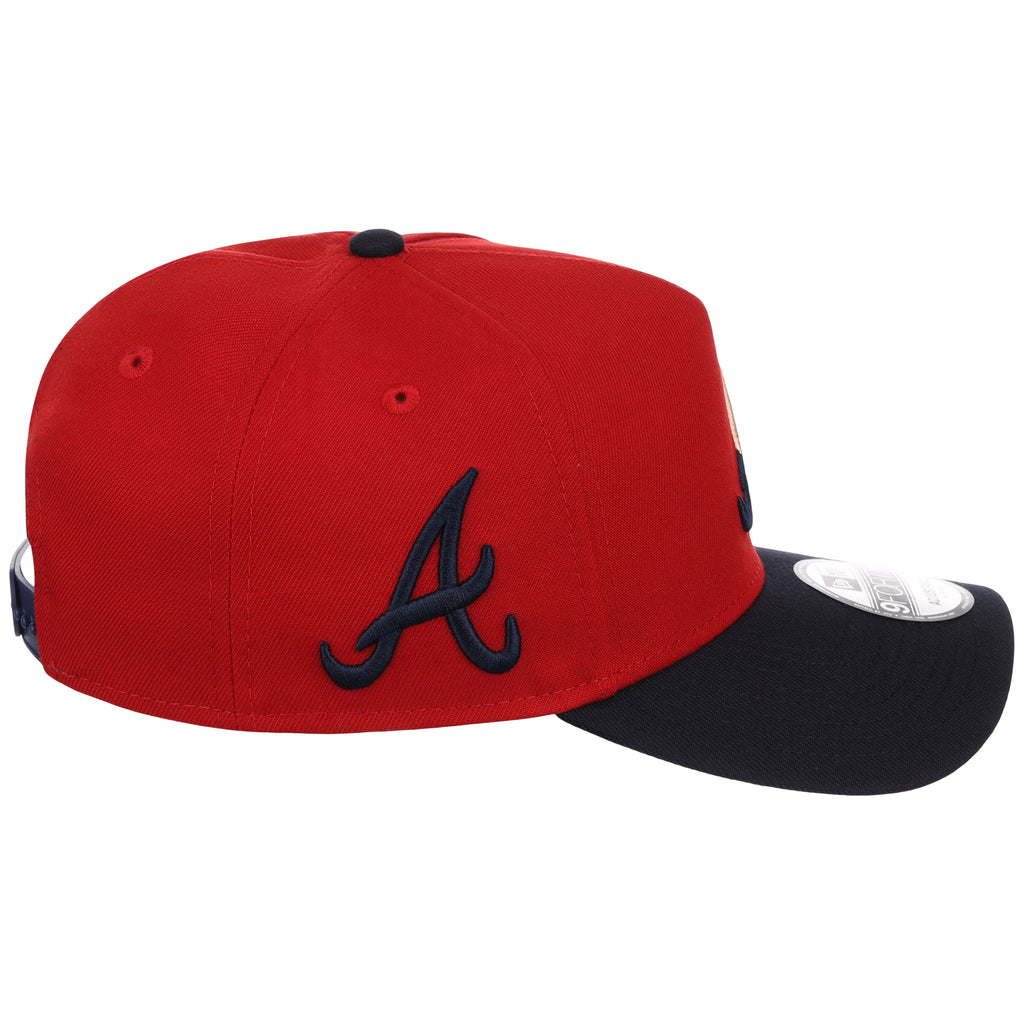 Atlanta Braves Peach Drip Atlanta Crown the City New Era 9FORTY
