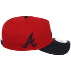 Atlanta Braves Peach Drip Atlanta Crown the City New Era 9FORTY