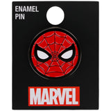 Spider-Man Face Icon Pin