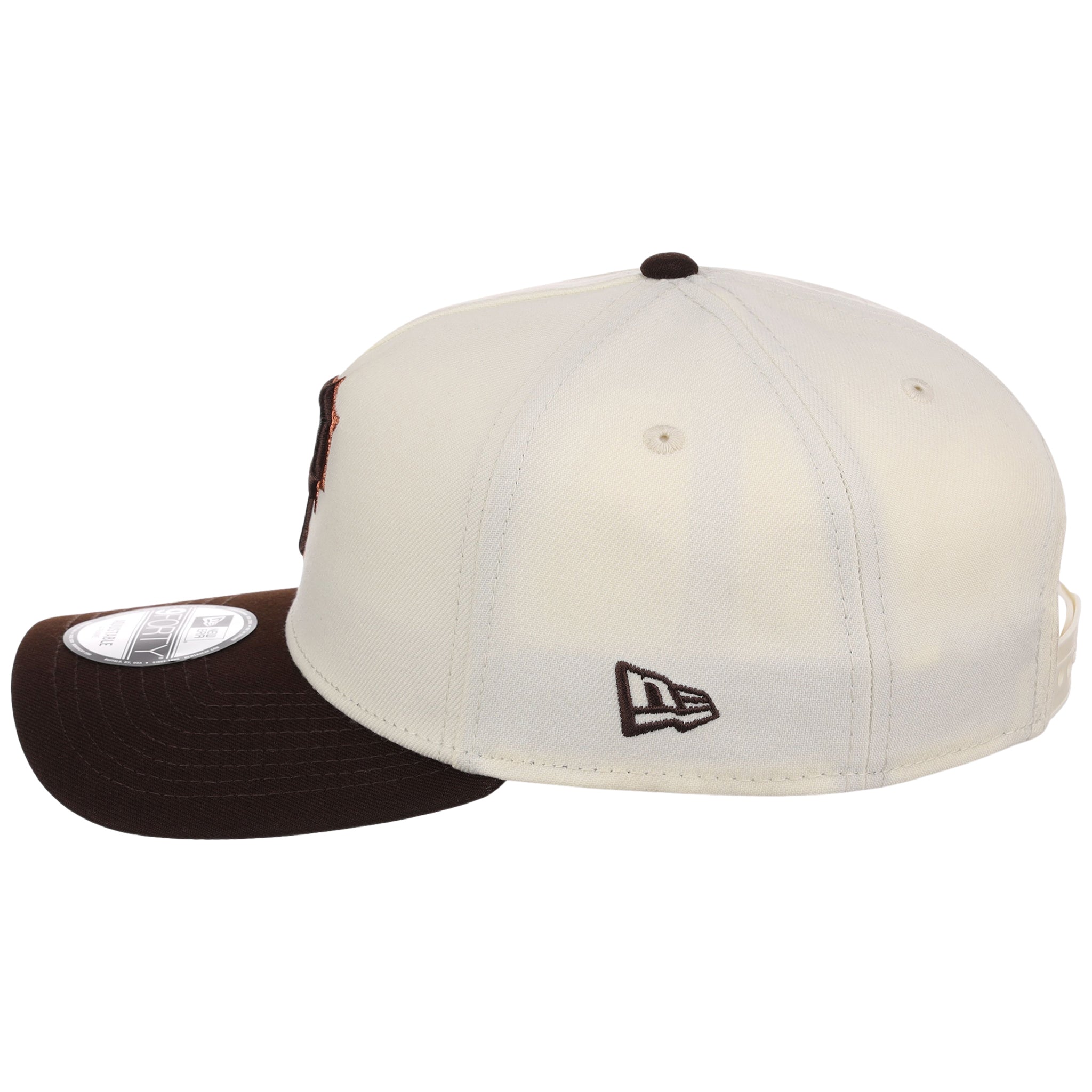Pittsburgh Pirates MLB Chrome x Burnt Wood FASHION CORE New Era 9FORTY A-Frame