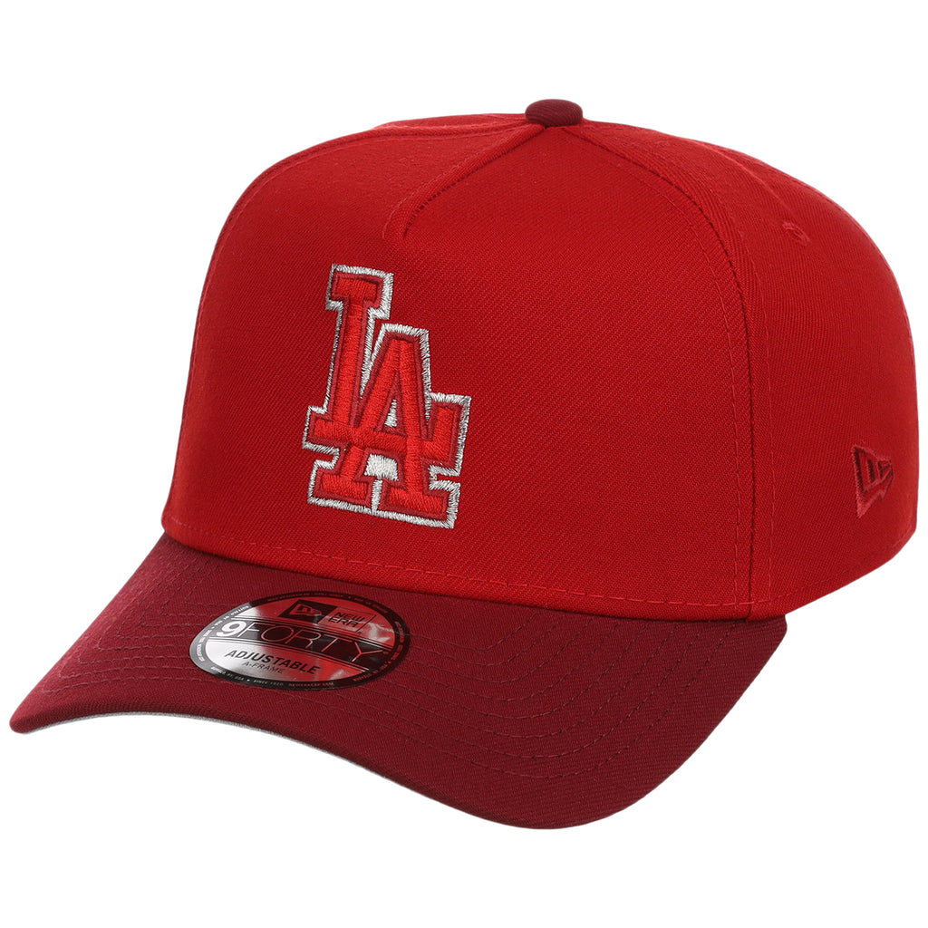 Los Angeles Dodgers MLB Red x Cardinal FASHION CORE New Era 9FORTY A-Frame