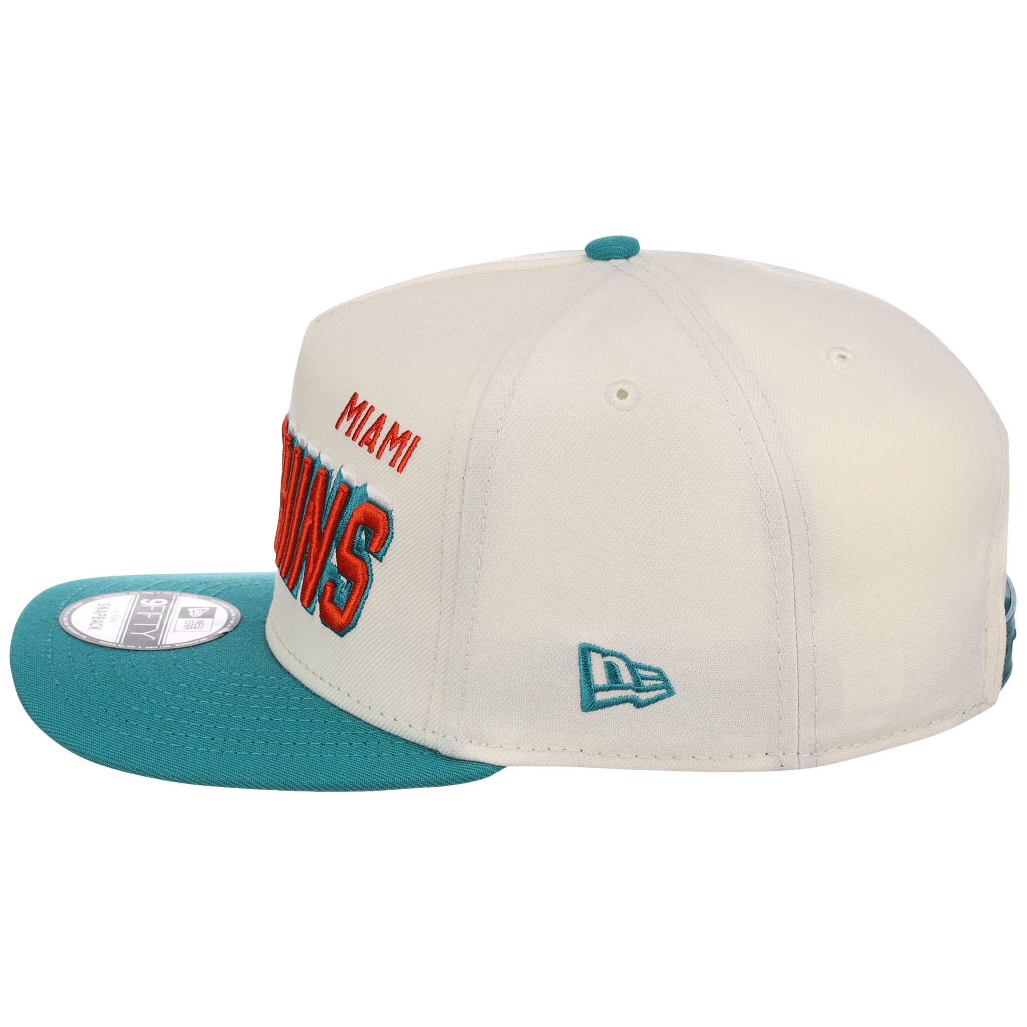 Miami Dolphins NFL Gridlock New Era 9FIFTY A-Frame
