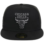 Chicago Bulls NBA Liquid Titanium New Era 59FIFTY