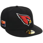 Arizona Cardinals NFL Black Dome New Era 59FIFTY
