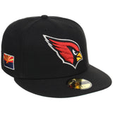Arizona Cardinals NFL Black Dome New Era 59FIFTY