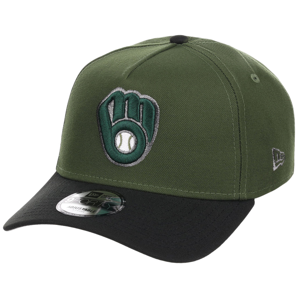 Milwaukee Brewers MLB Field Ops New Era 9FORTY A-Frame