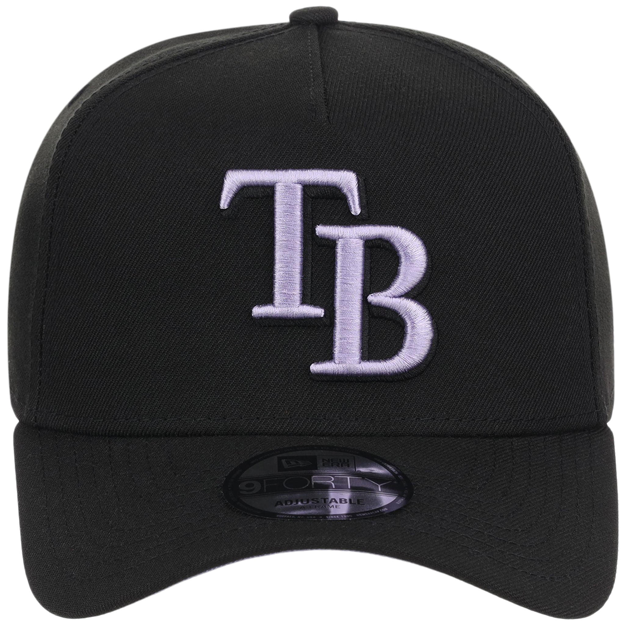 Tampa Bay Rays MLB Black x Lavender FASHION CORE New Era 9FORTY A-Frame