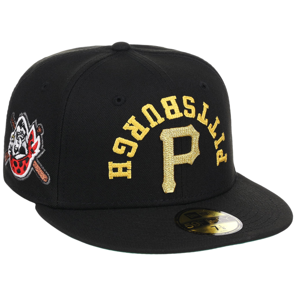 Pittsburgh Pirates MLB Flipmode 2.0 New Era 59FIFTY (Black/Black/Kelly Green)