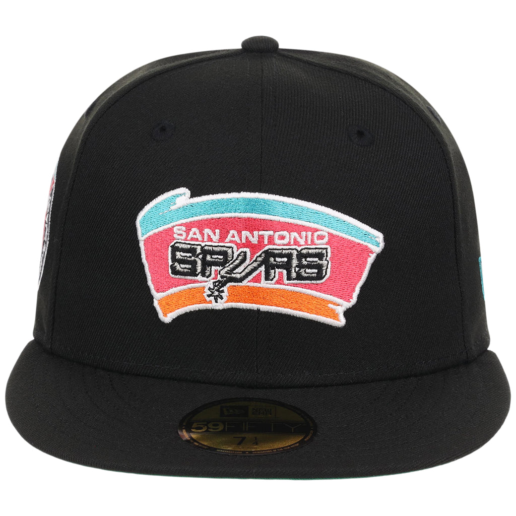 San Antonio Spurs NBA Black Dome New Era 59FIFTY