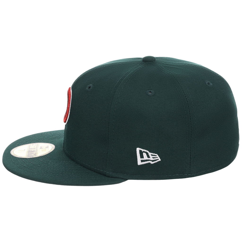 Chicago Cubs MLB Flipmode 2.0 New Era 59FIFTY (Dark Green/Dark Green/Gray)