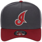 Cleveland Indians MLB Graphite x Cardinal FASHION CORE New Era 9FORTY A-Frame