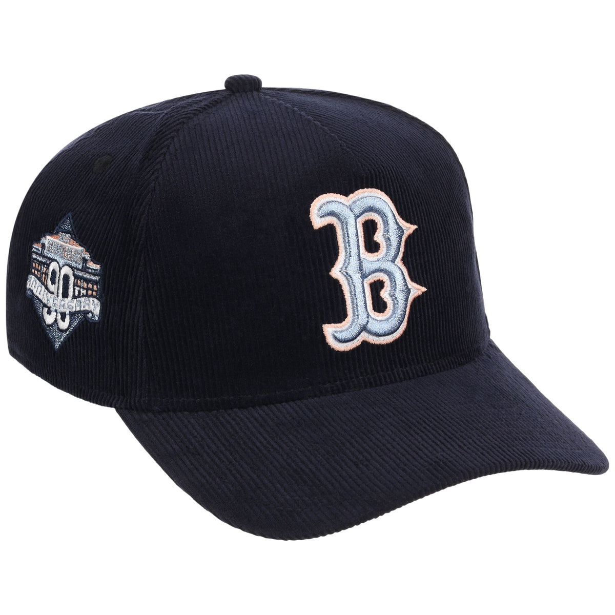 Boston Red Sox MLB Peach Ice Navy Cord New Era 9FORTY A-Frame – 1