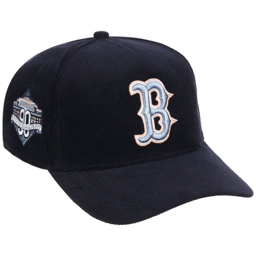 Boston Red Sox MLB Peach Ice Navy Cord New Era 9FORTY A-Frame