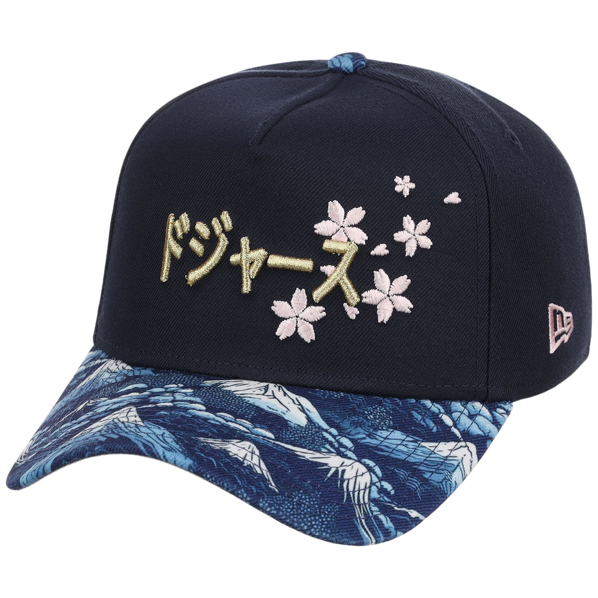 Los Angeles Dodgers Pacific Canvas New Era 9FORTY (Dark Royal/Multi)