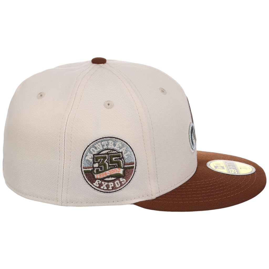 Montreal Expos MLB Auburn Cream New Era 59FIFTY