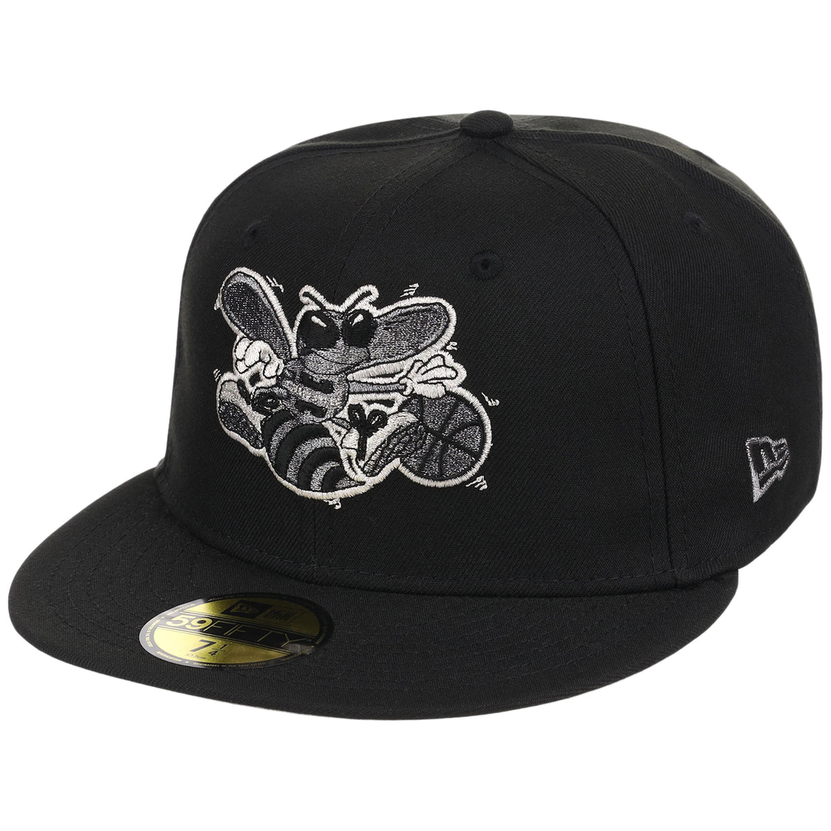 Charlotte Hornets NBA Liquid Titanium New Era 59FIFTY