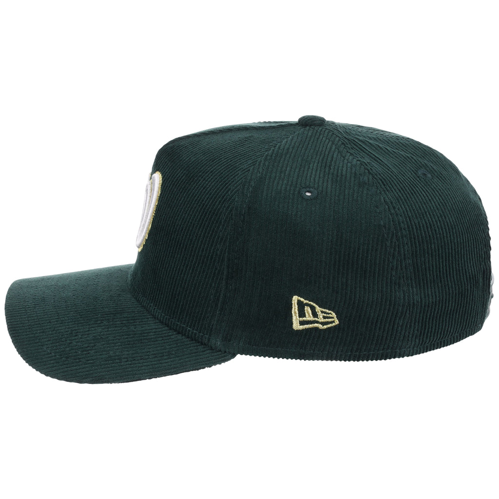 Washington Nationals MLB Dark Green Cord FASHION CORE New Era 9FORTY A-Frame