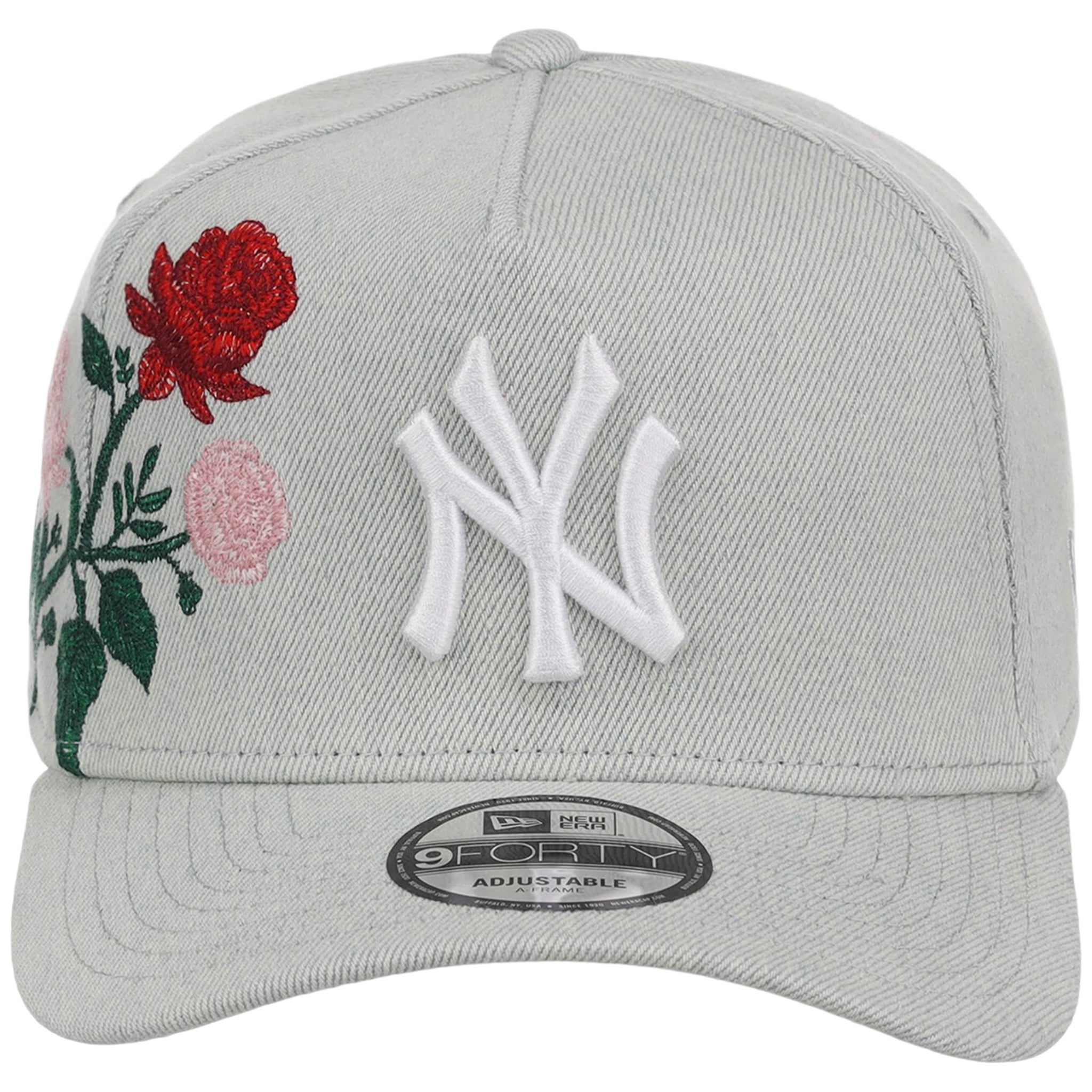 New York Yankees MLB Denim Flower New Era 9FORTY
