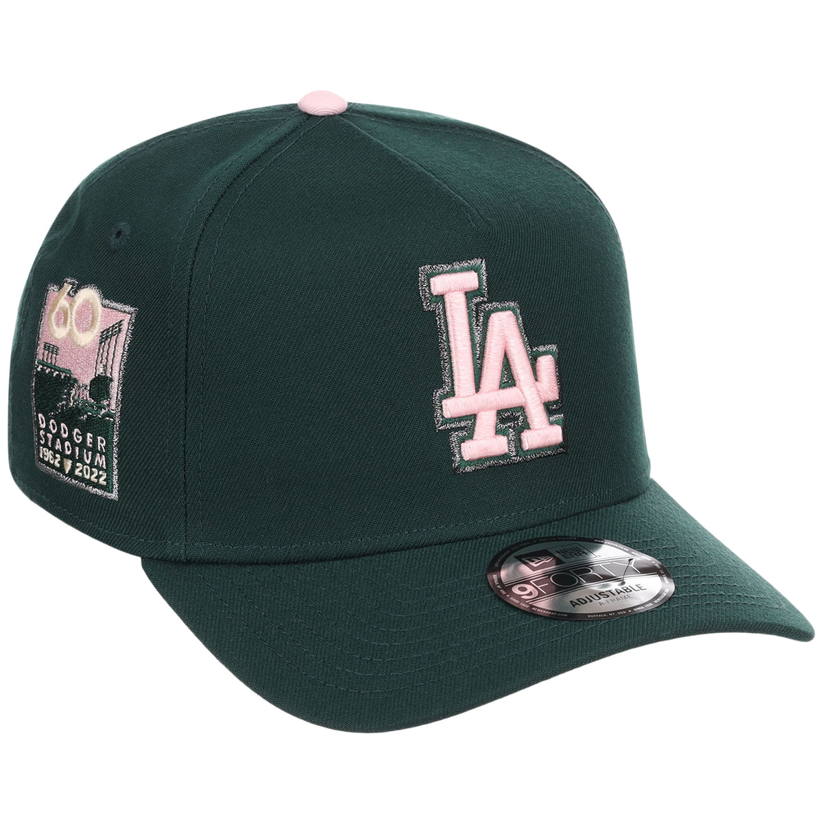 Los Angeles Dodgers MLB Emerald Bloom New Era 9FORTY A-Frame