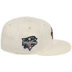 New York Yankees 'Concrete Roses' New Era 59FIFTY (Chrome/Chrome)