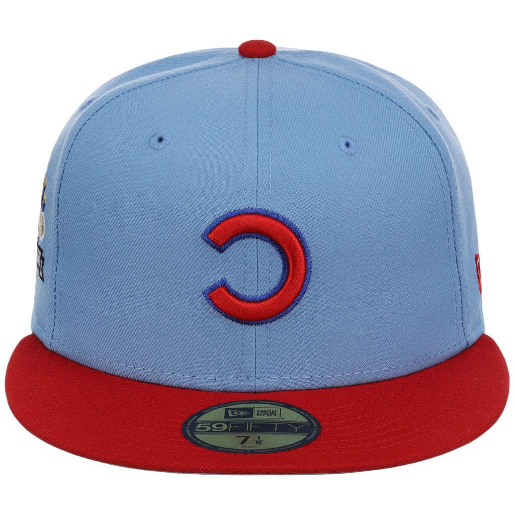 Chicago Cubs MLB Flipmode 2.0 New Era 59FIFTY (Sky/Red/Gray)