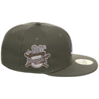 Atlanta Braves MLB Olive Alloy New Era 59FIFTY