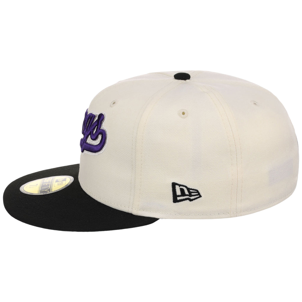 Sacramento Kings NBA Chrome OTC New Era 59FIFTY (Chrome/Black)