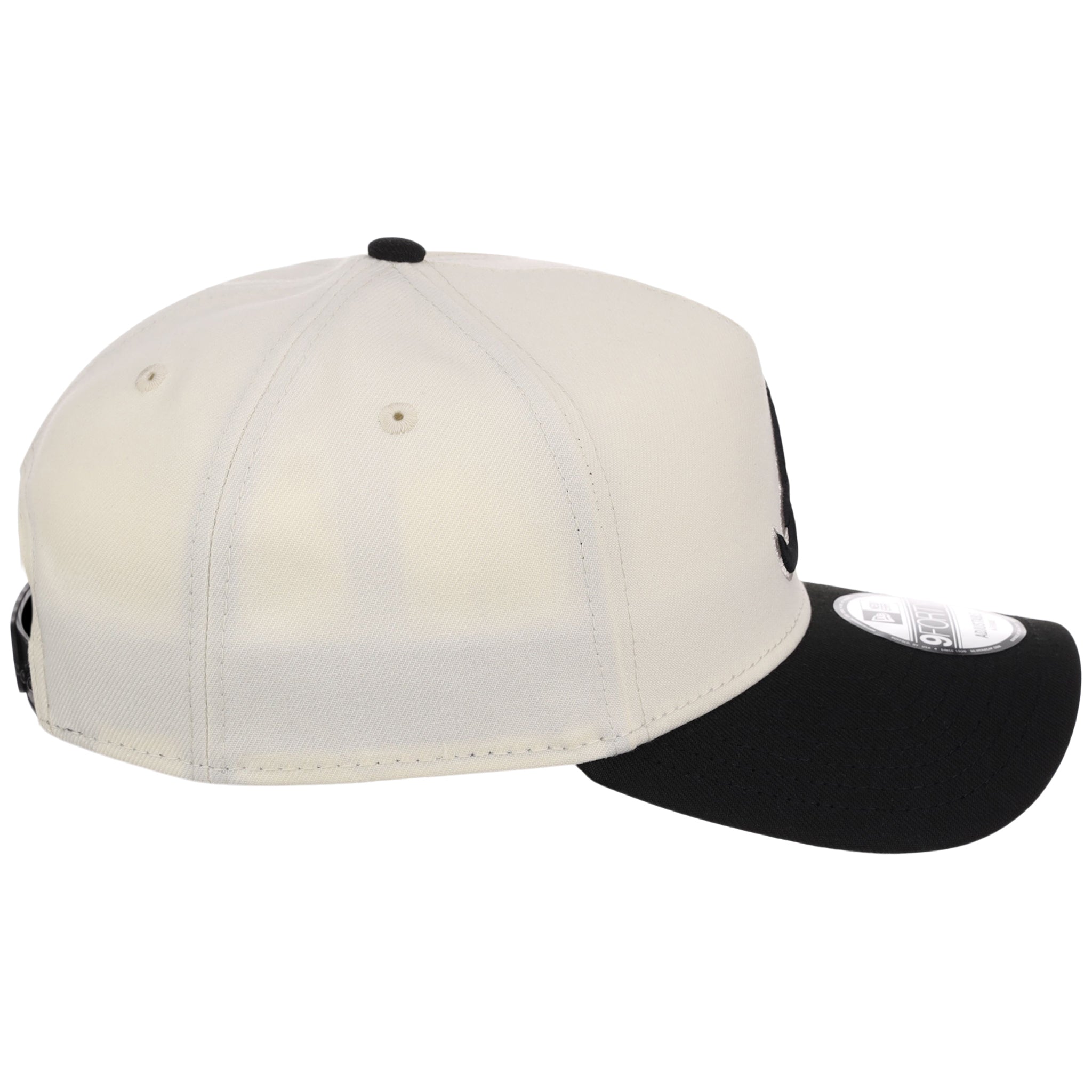 Atlanta Braves MLB Chrome x Black FASHION CORE New Era 9FORTY A-Frame